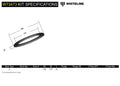 REAR COIL SPRING SPACER FITS LAND CRUISER 9107 20MM RIDE HEIGHT INCREASE