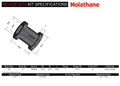 LEADING ARM - TO DIFF BUSHING
