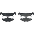 Centric Posi-Quiet Semi-Metallic Brake Pads w/Hardware - Front