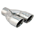 ~(1.7 lbs. 6X2X2)~ Hogleg dual tip i.d. 2 1/2 in driver side