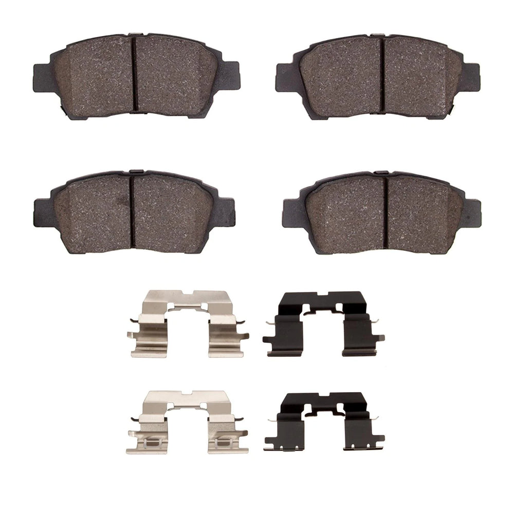 R1 00-00 Toyota Echo Front Optimum OE Pads & Hardware Kit