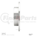 DFC 06-18 Lexus HS250H Rear Brake Rotor