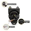 9299 GMC YUKON DENALI /0206 GMC SIERRA DENALI/9699 BONNEVILLE HALO PROJECTOR FOG LIGHTS(CLEAR)