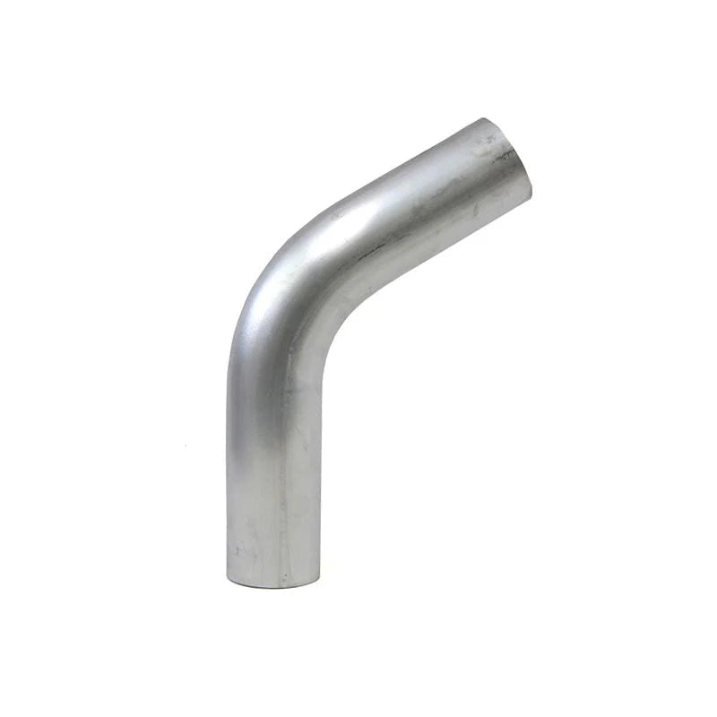 HPS Performance 2.5 OD 60 Degree Bend 6061 Aluminum Elbow Pipe 16 Gauge w/ 4 CLR