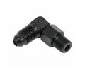 Fragola -6AN x 1/2 NPT 90 Degree Swivel - Black