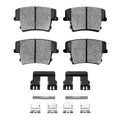 DFC 06-08 Dodge Magnum Rear 5000 Advanced Semi Metallic Brake Pads and Hardware Kit