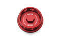 HPS Performance Billet Aluminum Red Oil Cap For Infiniti Honda Nissan Acura 5269-104R