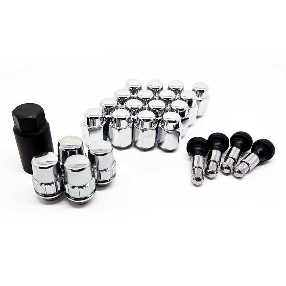 WHEEL INSTALLATION KITS WITH GORILLA LOCKS ACORN HEAT TREAT 7/16