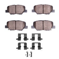 DFC 13-25 Mazda 6 Rear 5000 Advanced Ceramic Brake Pads and Hardware Kit