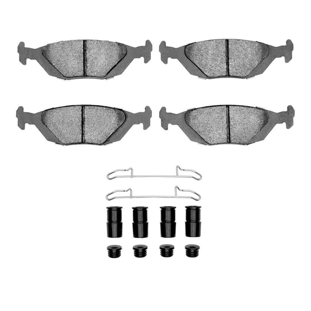 R1 86-98 Saab 9000 Rear Optimum OE Pads & Hardware Kit