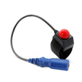 Rugged Radios Motorcycle RACE Push to Talk (PTT) Velcro Mount with Nexus Jack