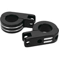 Bikers Choice Chrome Billet Highway Peg Mounts for 1.25 Inch Engine Guard Universal Custom Pr
