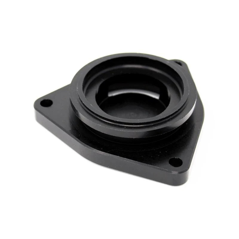 Torque Solution Tial Blow Off Valve Adapter (Black): Hyundai Genesis Coupe 2.0T 2010