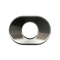 Stainless Bros 3in SS304 Oval Muffler End Cap - 6inx9in Body