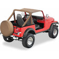 TIRE CVR MED. TAN