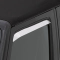 WINDOW VENTSHADE - 2PC STAINLESS - CHEVROLET