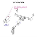 GEN-Y Hitch Bolt-On Reducer Sleeve 3" To 2.5" Installation Included - GH-008-1