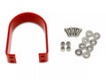 BMR 05-14 S197 Mustang BMR Rear Tunnel Brace Loop Upgrade - Red