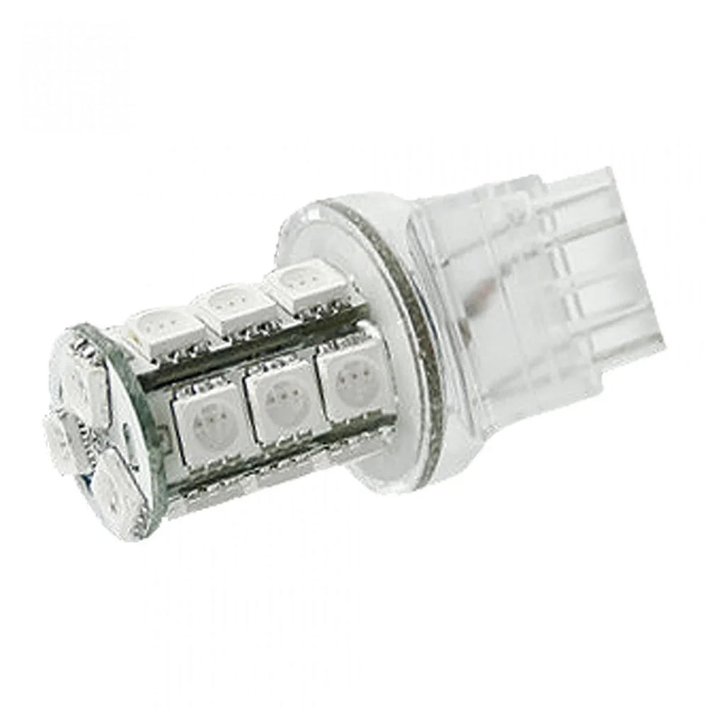 ~(1 lbs. 6X4X1)~ 3057 / 3157 / 3357 / 3457 / 4057 / 4157 (18 LEDs on each bulb) 360 Degree Ultra High Power 3-Watt S.M.D. Bulb - RED
