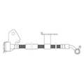 Centric Brake Hose - Front Left