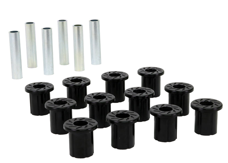 FRONT LEAF SPRING AND SHACKLE BUSHING KIT FITS F250 6877