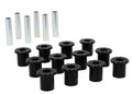 FRONT LEAF SPRING AND SHACKLE BUSHING KIT FITS F250 6877