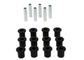 FRONT LEAF SPRING AND SHACKLE BUSHING KIT FITS F250 6877