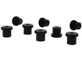 Spring - eye rear and shackle bushing 8 Bushings Grease