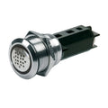BUZZER & WARN LGT RED S/S DC24V