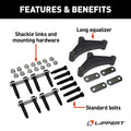 TANDEM AXLE AP KIT WITH LONG EQUALI