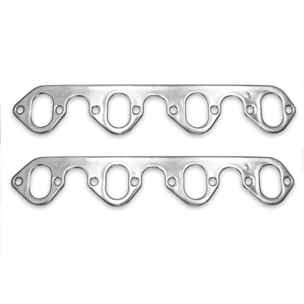 SEAL4GOOD MULTILAYER ALUMINUM FLANGE GASKET FORD BB 429460 OVAL 1.25 X 2.125