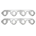 SEAL4GOOD MULTILAYER ALUMINUM FLANGE GASKET FORD BB 429460 OVAL 1.25 X 2.125