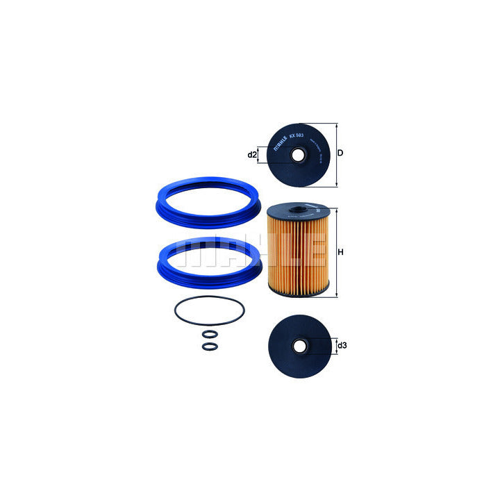 MAHLE FUEL FILTER