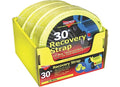 BIN DISPLAY 30FTX3IN VEH RECOVERY STRAP 15000 LBS MAX VEH WT (30000 LBS WEB CAPA