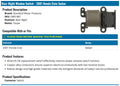 STANDARD IGN auto part