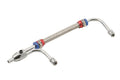 Adjustable Fuel Line with Red and Blue Hose Ends Fits Holley 4150 & 4160 Series Carburetors Mr Gasket