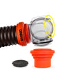 RHINOFLEX 15' SEWER HOSE KIT W/4N1