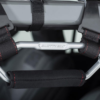 18C WRANGLER JL; 20C GLADIAOR JT EXTREME GRAB HANDLES; BLACK/SILVER; 2PC