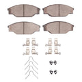 R1 85-93 Toyota Pickup Front Semi Met Brake Pads and Hardware Kit