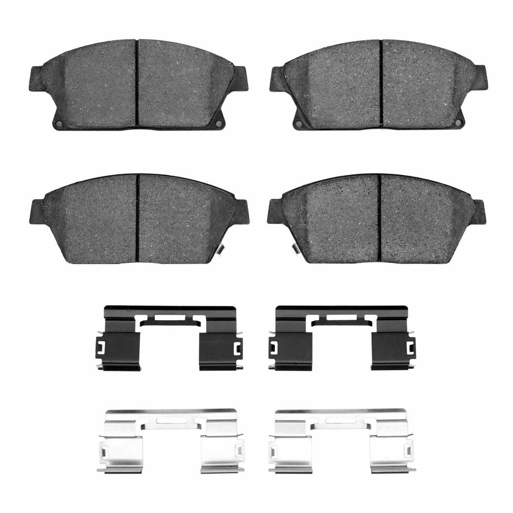 R1 11-19 Chevrolet Orlando Front Semi Met Brake Pads and Hardware Kit