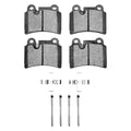 DFC 07-09 Volkswagen Touareg Rear 4000 HybriDynamic Brake Pads and Hardware Kit