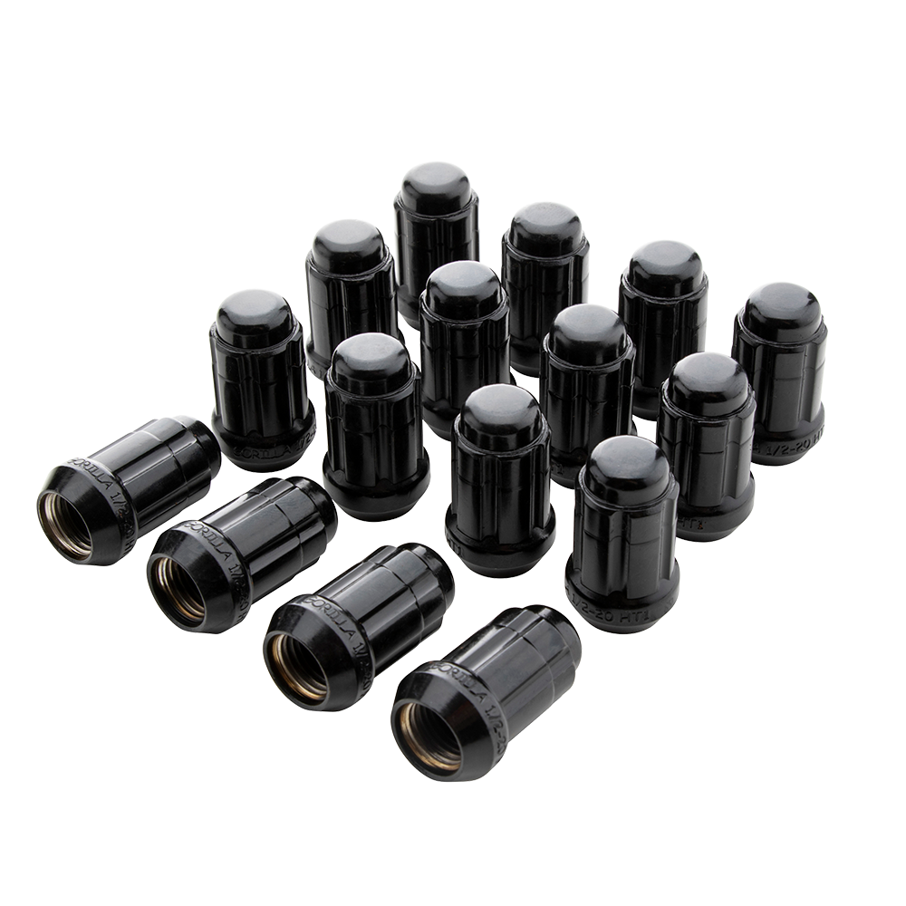 Gorilla 4LUG 12-1.50 SPLINE WIK W/VALVES BLK GOR