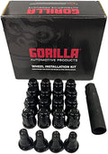 Gorilla 4LUG 12-1.50 SPLINE WIK W/VALVES BLK GOR