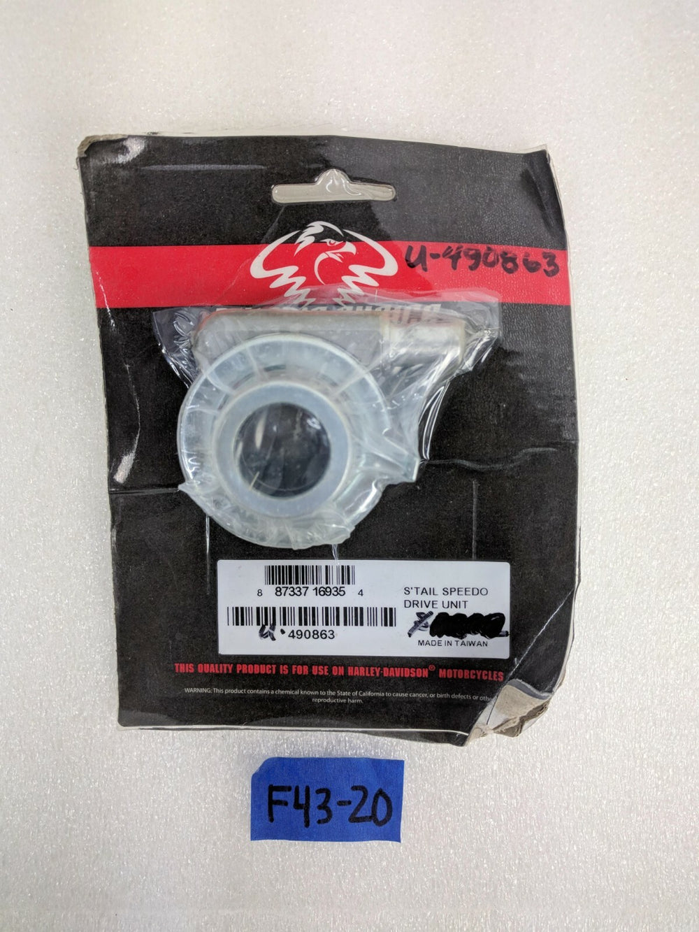 Bikers Choice 84-95 Softail FXWG Speedometer Drive Unit Replaces H-D 67120-84B