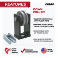 Air Cleaner Top 14in Flow-Thru Red Filter