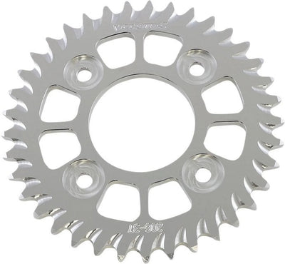 Vortex Racing Aluminum Rear Sprocket 420 37 Tooth- Silver