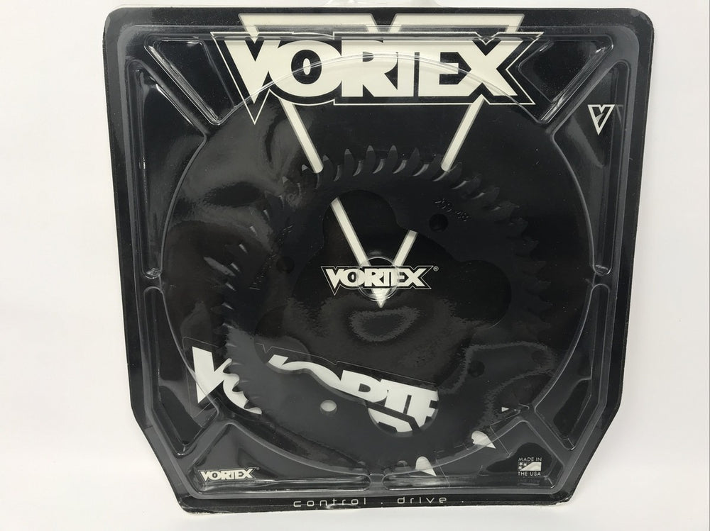 Vortex Racing Aluminum Rear Sprocket 428 48 Tooth- Silver