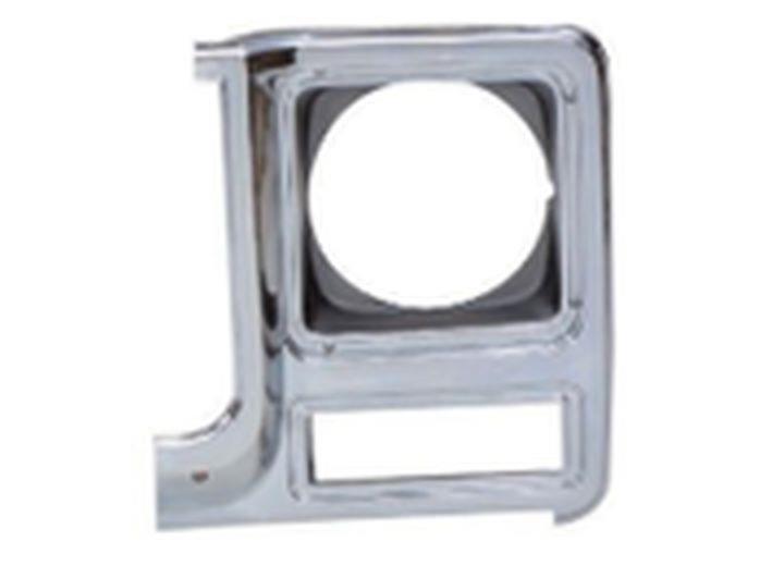 LH HEADLAMP DOOR CHR/ARG W/ SINGLE ROUND HEADLAMP CHEVY/ P/U/BLAZER/JIMMY/SUBURB AN 7980
