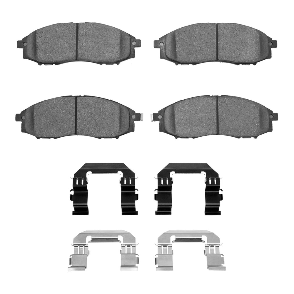 R1 2000-2004 Nissan Frontier Front R1 Ceramic Pads & Hardware Kit