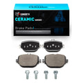 R1 17-25 Mercedes-Benz E63 AMG S Rear Ceramic Pads & Hardware Kit